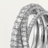 Bague Étincelle de Cartier – Or blanc, diamants – Cartier