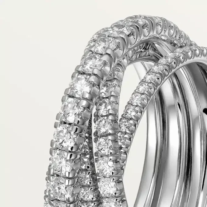 Bague Étincelle de Cartier – Or blanc, diamants – Cartier