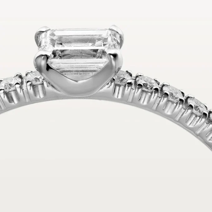 Bague Étincelle de Cartier – Or blanc, diamants – Cartier Bague Étincelle de Cartier – Or blanc, diamants – Cartier