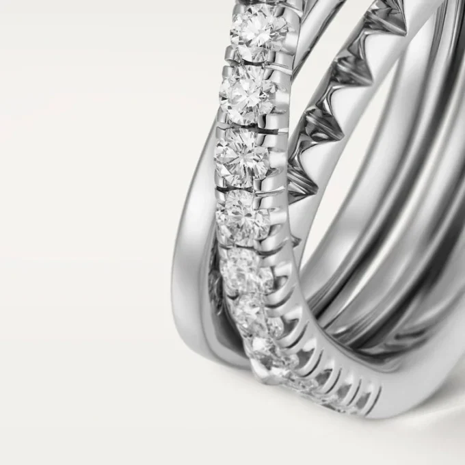 Bague Étincelle de Cartier – Or blanc, diamants – Cartier