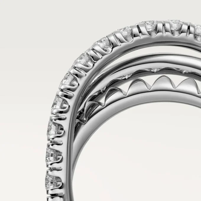 Bague Étincelle de Cartier – Or blanc, diamants – Cartier