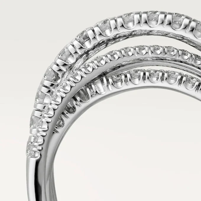 Bague Étincelle de Cartier – Or blanc, diamants – Cartier