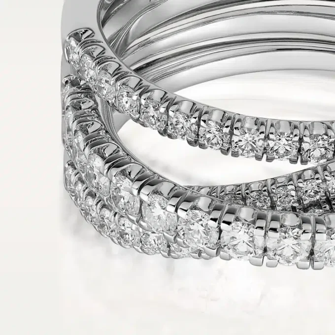 Bague Étincelle de Cartier – Or blanc, diamants – Cartier