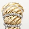 Bague Tressage Cartier Libre, diamants