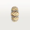 Bague Tressage Cartier Libre, diamants