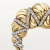 Bague Tressage Cartier Libre, diamants
