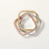 Bague Trinity Cushion, modèle classique, pavée Bague Trinity Cushion, modèle classique, pavée
