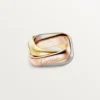 Bague Trinity, forme coussin, grand modèle Bague Trinity, forme coussin, grand modèle
