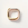 Bague Trinity, forme coussin, grand modèle Bague Trinity, forme coussin, grand modèle