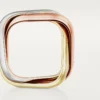 Bague Trinity, forme coussin, grand modèle Bague Trinity, forme coussin, grand modèle