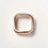 Bague Trinity, forme coussin, modèle classique Bague Trinity, forme coussin, modèle classique
