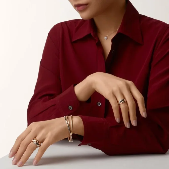 Bague Trinity, grand modèle