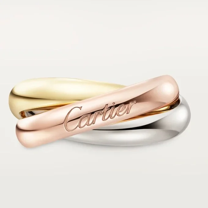 Bague Trinity, grand modèle