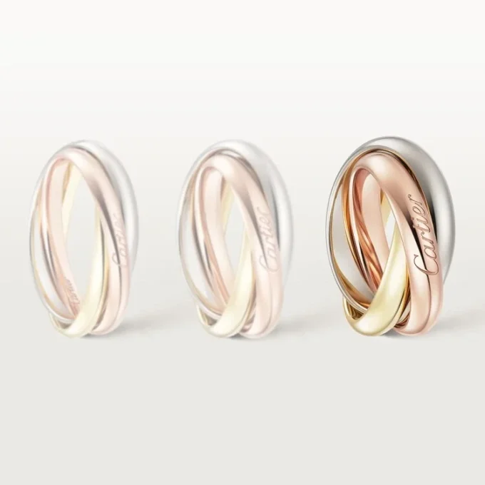 Bague Trinity, grand modèle