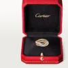 Bague Trinity, modèle classique, 5 diamants