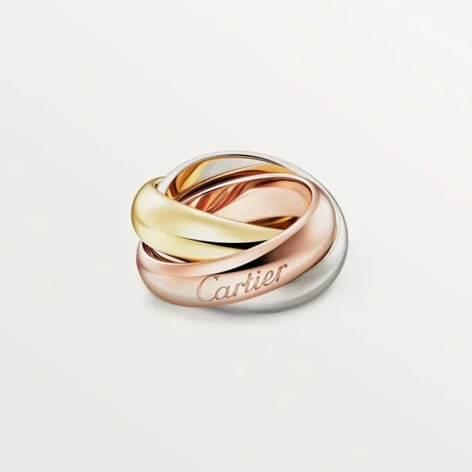 Bague Trinity, modèle extra-large
