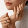 Bague Trinity, modèle extra-large