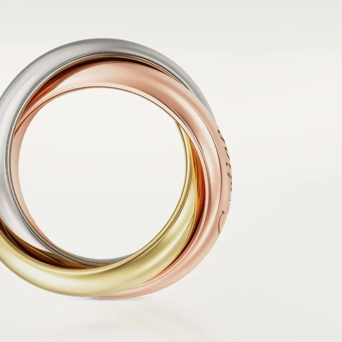 Bague Trinity, modèle extra-large