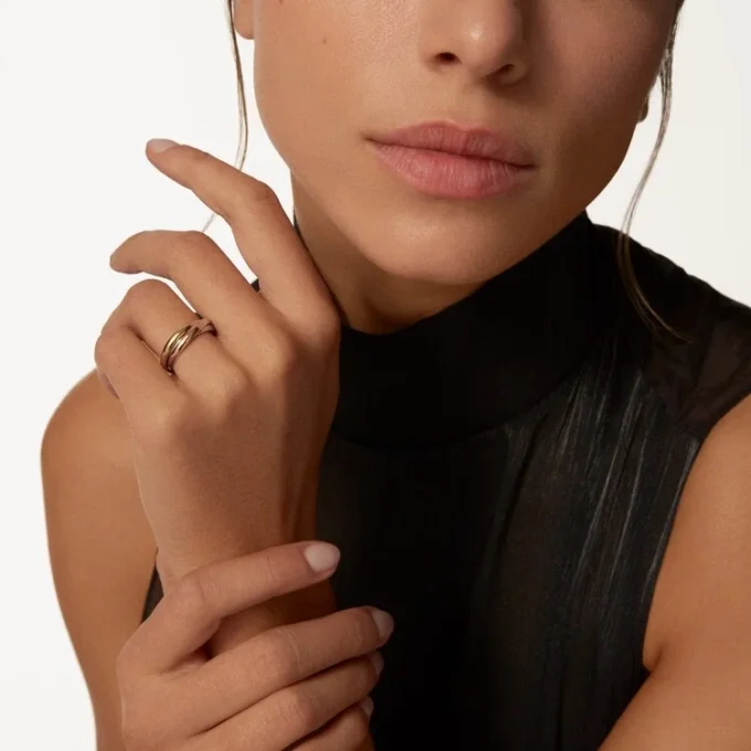 Bague Trinity, petit modèle