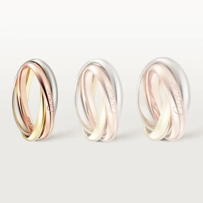 Bague Trinity, petit modèle