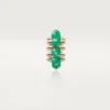 Boucle d’oreille Clash de Cartier, chrysoprase, modèle extra-large Boucle d’oreille Clash de Cartier, chrysoprase, modèle extra-large