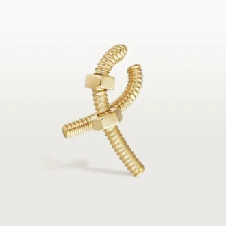 Boucle d&rsquo;oreille droite Ecrou De Cartier – Or jaune – Cartier