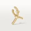 Boucle d&rsquo;oreille gauche Écrou de Cartier – Or jaune – Cartier