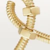 Boucle d&rsquo;oreille gauche Écrou de Cartier – Or jaune – Cartier