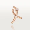 Boucle d’oreille gauche Ecrou De Cartier – Or rose, diamants – Cartier Boucle d’oreille gauche Ecrou De Cartier – Or rose, diamants – Cartier