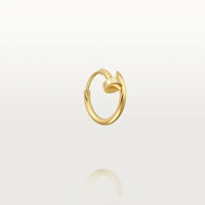 Boucle d&rsquo;oreille Juste Un Clou à anneau unique, modèle Mini