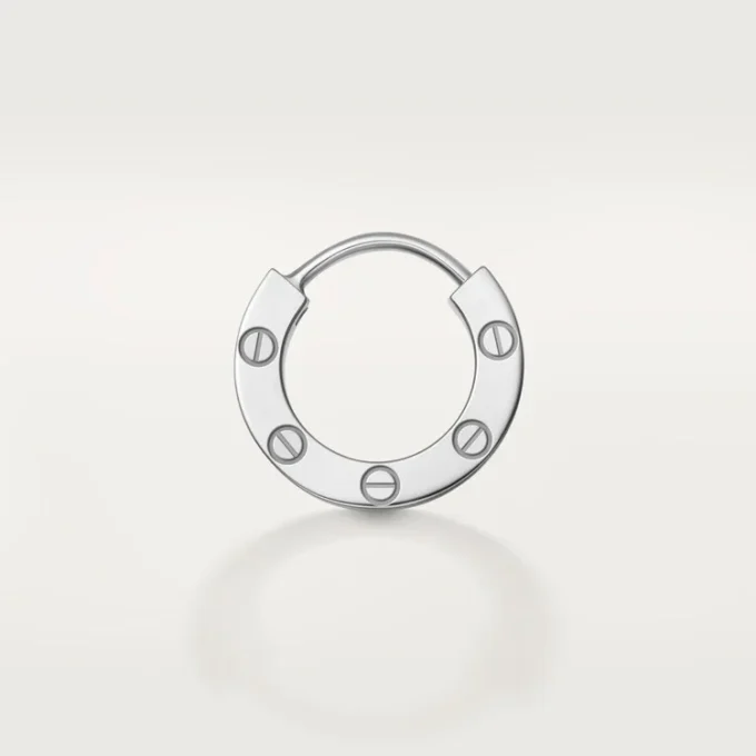 Boucle d’oreille Love – Or blanc, diamant – Cartier Boucle d’oreille Love – Or blanc, diamant – Cartier