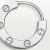 Boucle d’oreille Love – Or blanc, diamant – Cartier Boucle d’oreille Love – Or blanc, diamant – Cartier