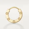 Boucle d’oreille Love – Or jaune – Cartier Boucle d’oreille Love – Or jaune – Cartier