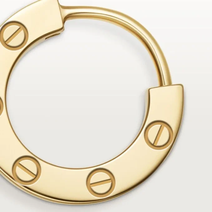 Boucle d’oreille Love – Or jaune – Cartier Boucle d’oreille Love – Or jaune – Cartier