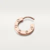 Boucle d’oreille Love simple – Or rose – Cartier Boucle d’oreille Love simple – Or rose – Cartier