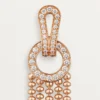 Boucles d&rsquo;oreilles Agrafe, demi-sertie
