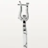 Boucles d&rsquo;oreilles Agrafe – Or blanc, diamants – Cartier