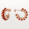 Boucles d&rsquo;oreilles Clash de Cartier, agate
