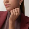 Boucles d&rsquo;oreilles Clash de Cartier, calcédoine rose