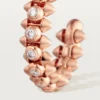 Boucles d&rsquo;oreilles Clash de Cartier Diamants – Or rose, Diamants – Cartier