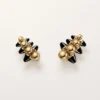 Boucles d’oreilles Clash de Cartier, modèle extra-large, onyx, multiwear