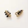 Boucles d’oreilles Clash de Cartier, modèle extra-large, onyx, multiwear