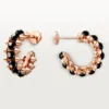 Boucles d&rsquo;oreilles Clash de Cartier, onyx