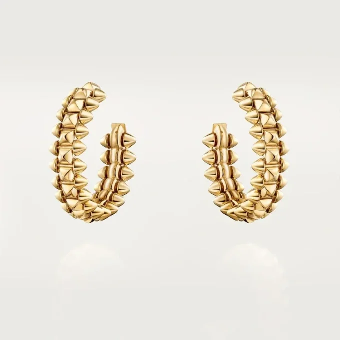 Boucles d&rsquo;oreilles Clash de Cartier, petit modèle