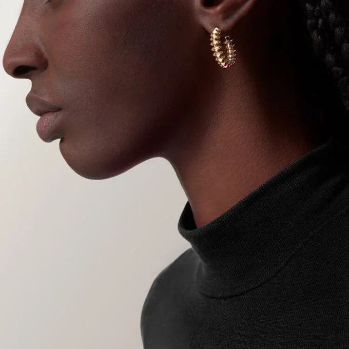 Boucles d&rsquo;oreilles Clash de Cartier, petit modèle