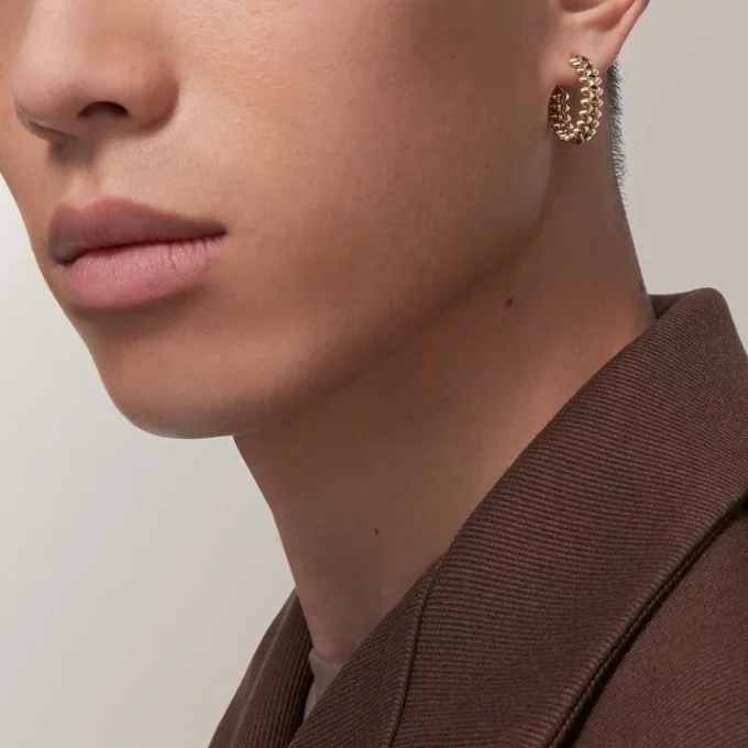 Boucles d&rsquo;oreilles Clash de Cartier, petit modèle