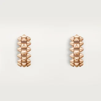 Boucles d&rsquo;oreilles créoles Clash de Cartier, modèle Mini
