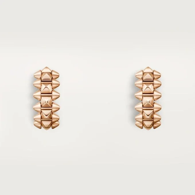 Boucles d&rsquo;oreilles créoles Clash de Cartier, modèle Mini