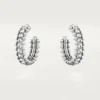 Boucles d&rsquo;oreilles créoles Clash de Cartier, petit modèle