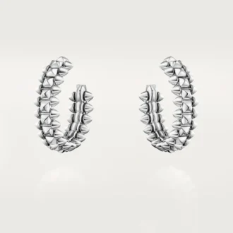 Boucles d&rsquo;oreilles créoles Clash de Cartier, petit modèle